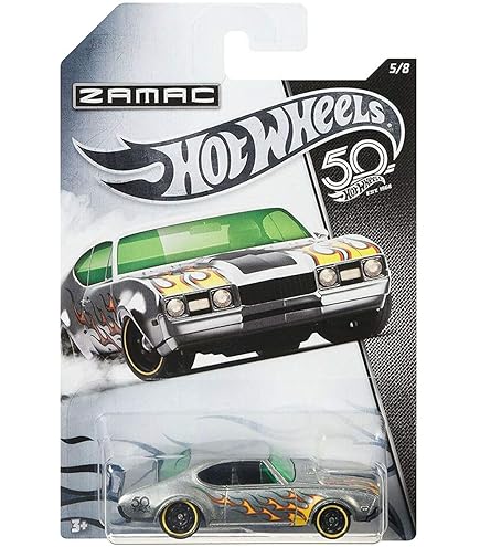 Amazon | Hot Wheels ZAMAC '67 Ford Mustang Coupe 1/8 50TH